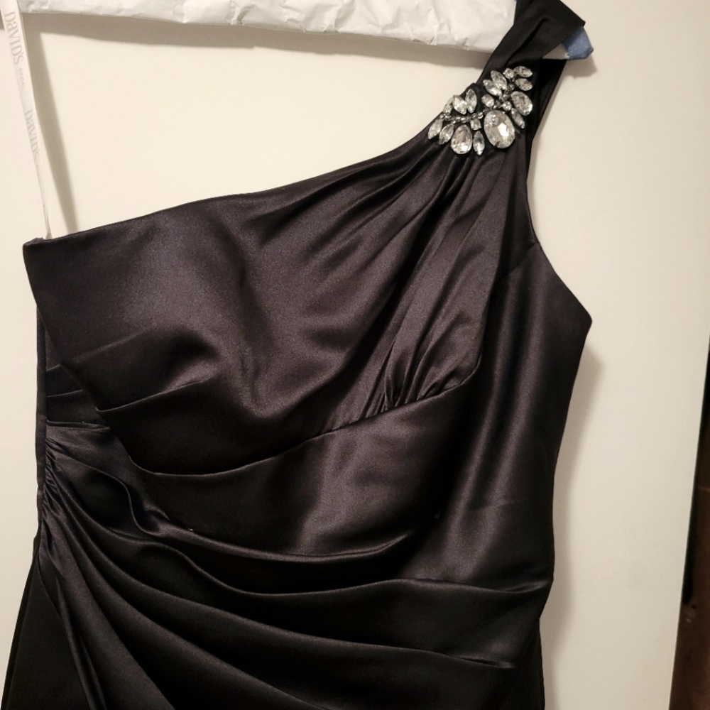 Black Bridesmaid Dress, size 10